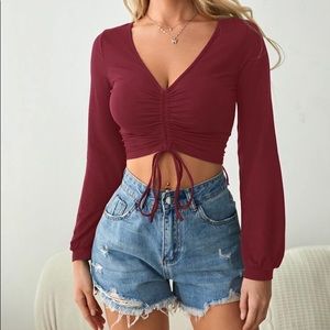 Burgundy Top